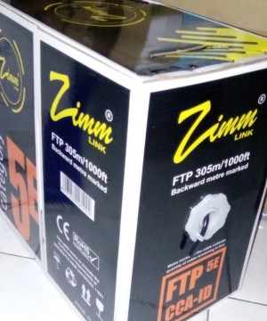 Kabel Zimmlink Outdoor Ftp Cat5e Single Jacket